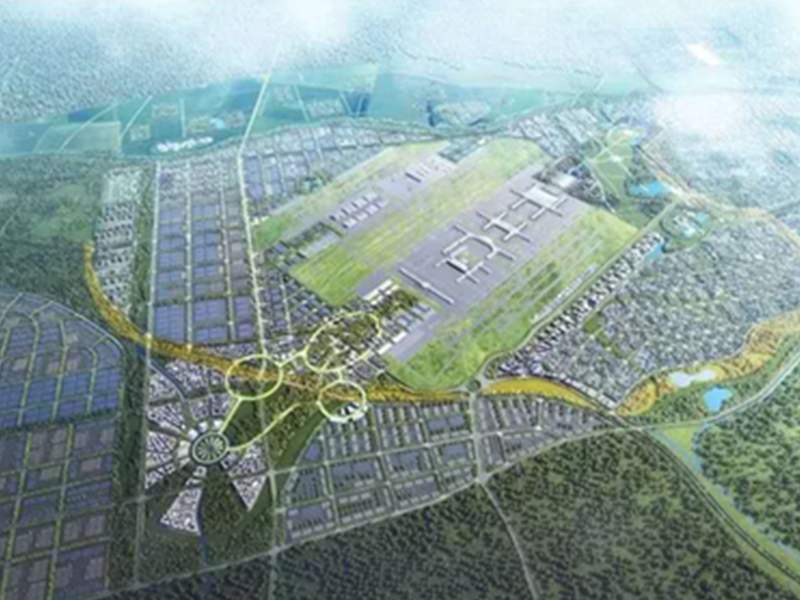 陕西省-空港新城自贸大道景观绿化工程